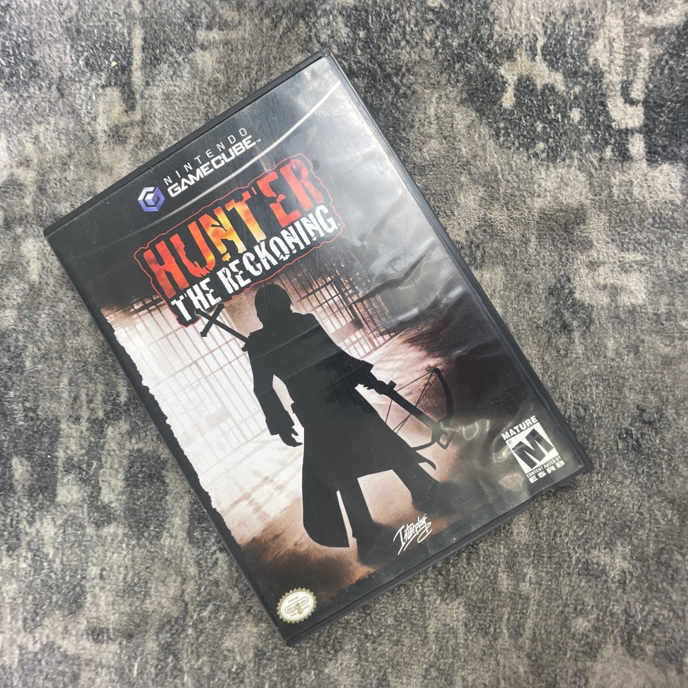 Hunter: The Reckoning Nintendo GameCube Video Game Interplay Black Label